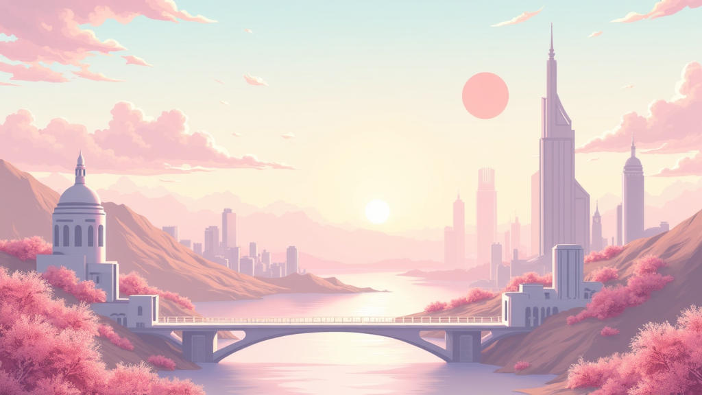 Miranima World — cultural fusion illustration